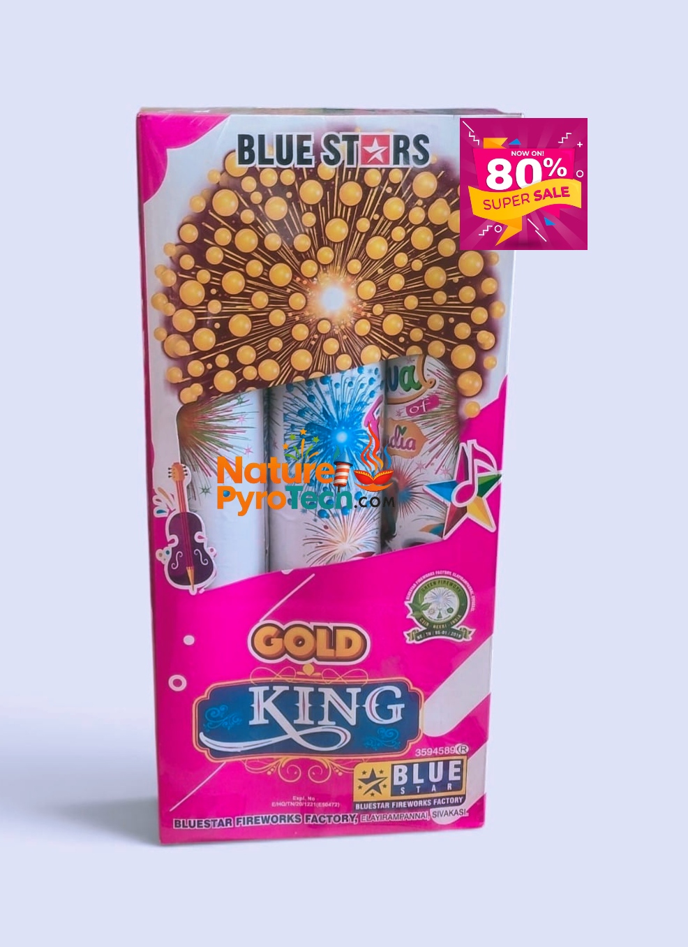 2"BLUE STAR FANCY (3 PCS)